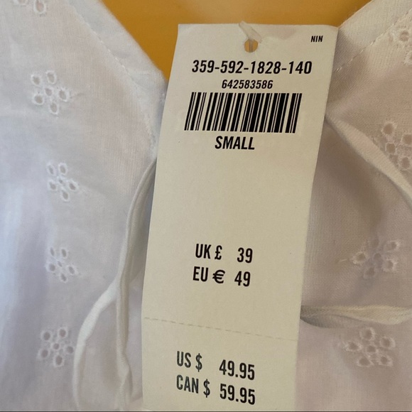 White babydoll summer dress - Picture 7 of 7